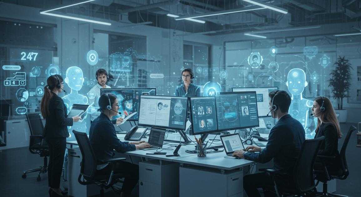 Atendimento 24/7 para e-commerce com Agentes de IA