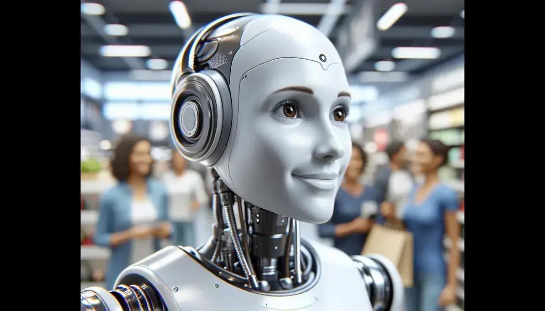 O impacto da automação no atendimento em lojas de varejo