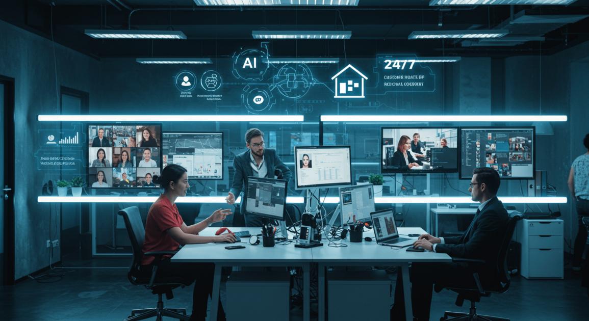 Agentes e IA no Mercado Imobiliário Efetivo