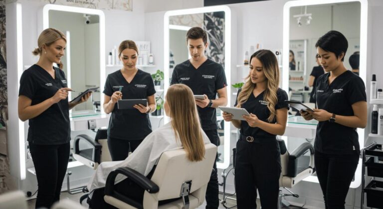 Automatização de Agendamentos e Atendimento em Salões de Beleza