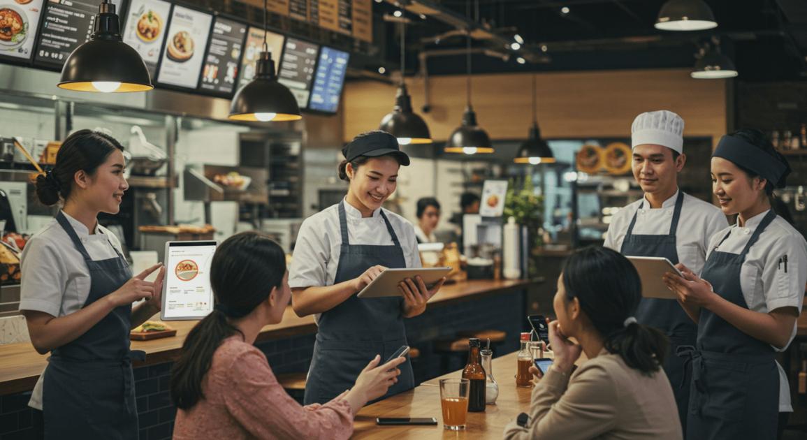 Como a inteligência artificial pode fidelizar clientes no setor de alimentação