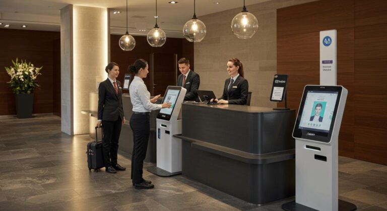 Como IA Pode Otimizar Check-in e Check-out de Hotéis