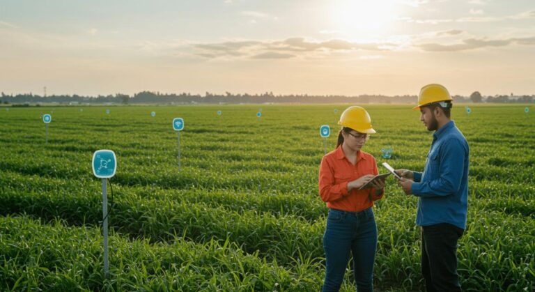 Agentes de Automação para Monitorar Ar e Água em Propriedades Rurais