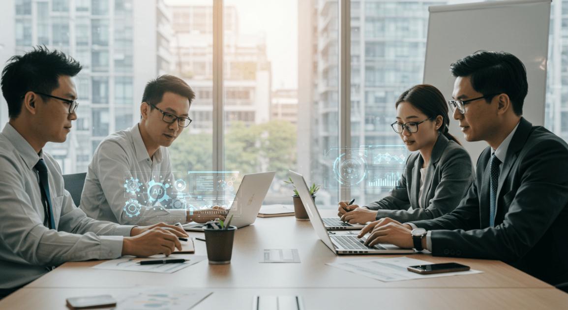 Automação de Gestão Empresarial com IA para Agentes