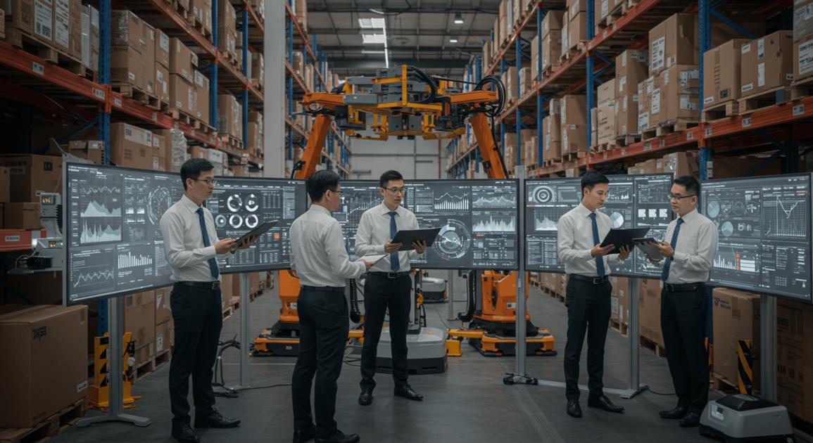 Gestão de Estoque e Logística Industrial com IA