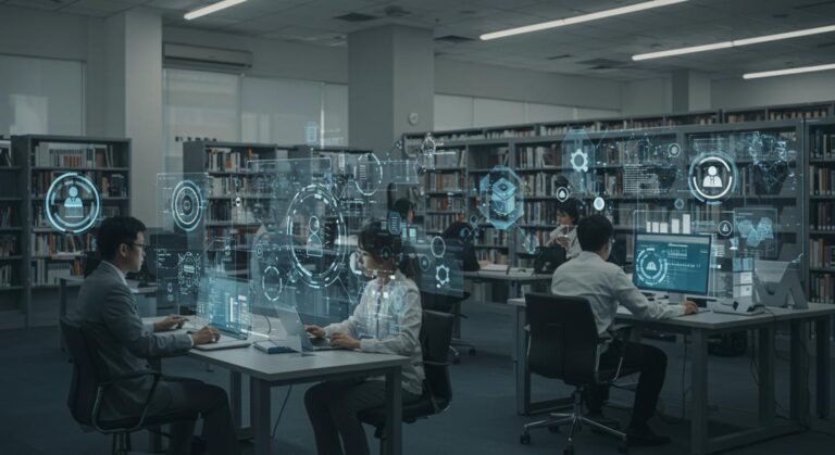 IA na Gestão de Conhecimento e Bibliotecas Digitais para Agentes