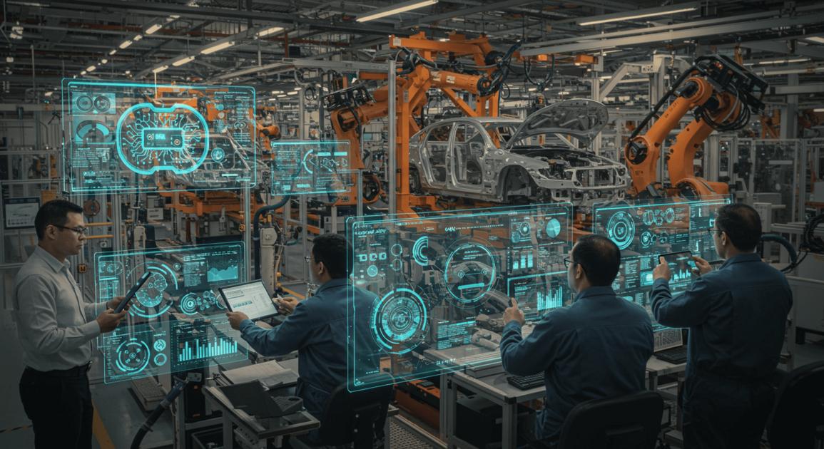 O Futuro da Indústria Automobilística com IA
