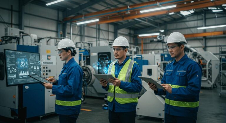 O papel da IA na economia circular industrial