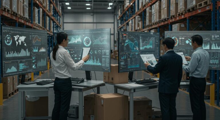 Otimização da cadeia de suprimentos com IA para negócios