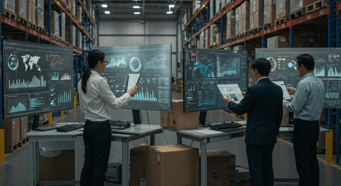 Otimização da cadeia de suprimentos com IA para negócios