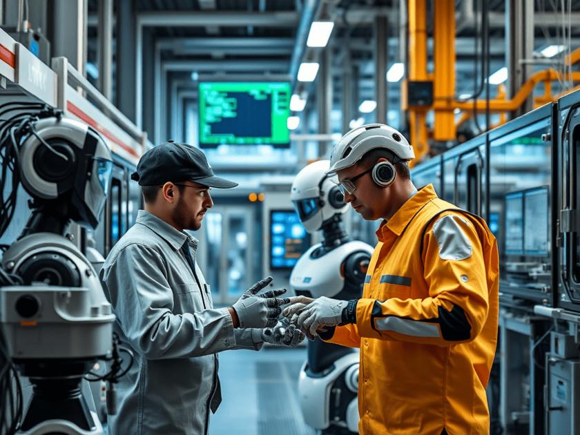 Colaboração Humana e IA na Indústria para Aumentar a Eficiência
