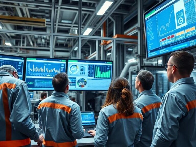 Manutenção preditiva com IA para evitar falhas de máquinas