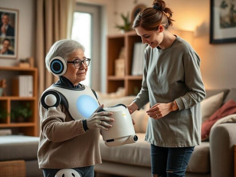 Robôs Assistenciais para Idosos e Pessoas com Deficiência Conheça os Benefícios