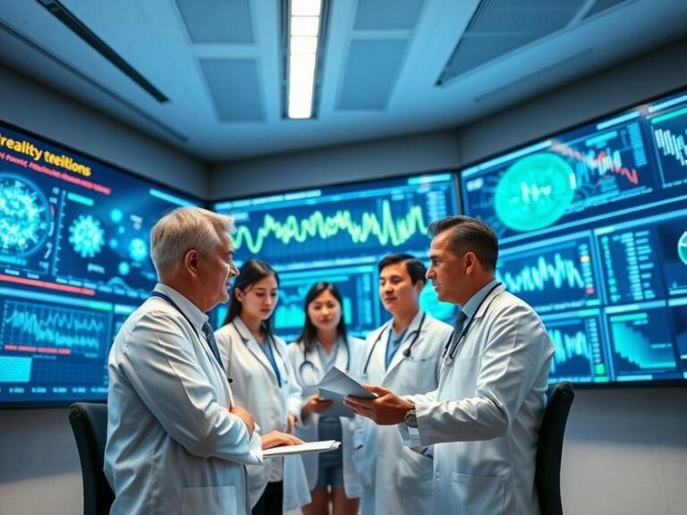 Prevenção de epidemias com análise de dados de agentes de IA