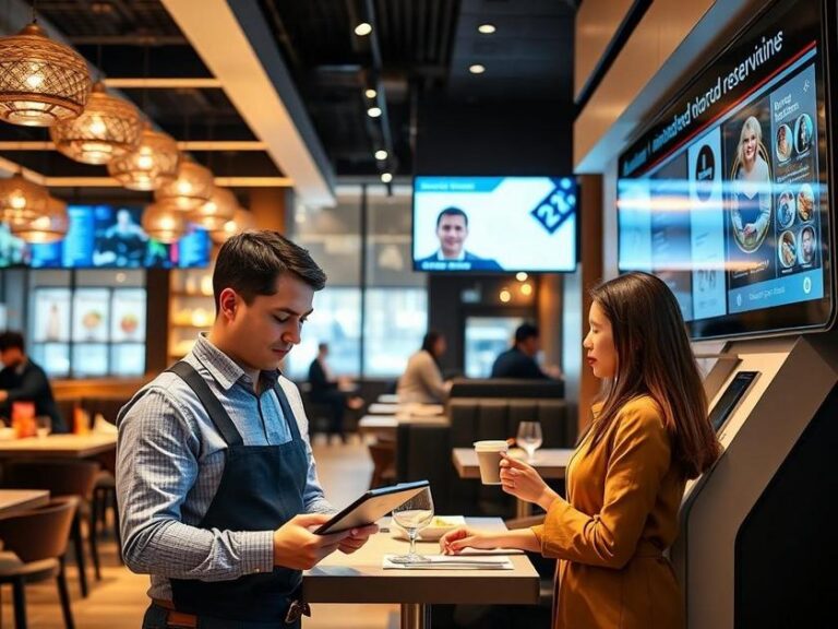 Agentes de IA para Restaurantes Como Agilizar Reservas e Pedidos