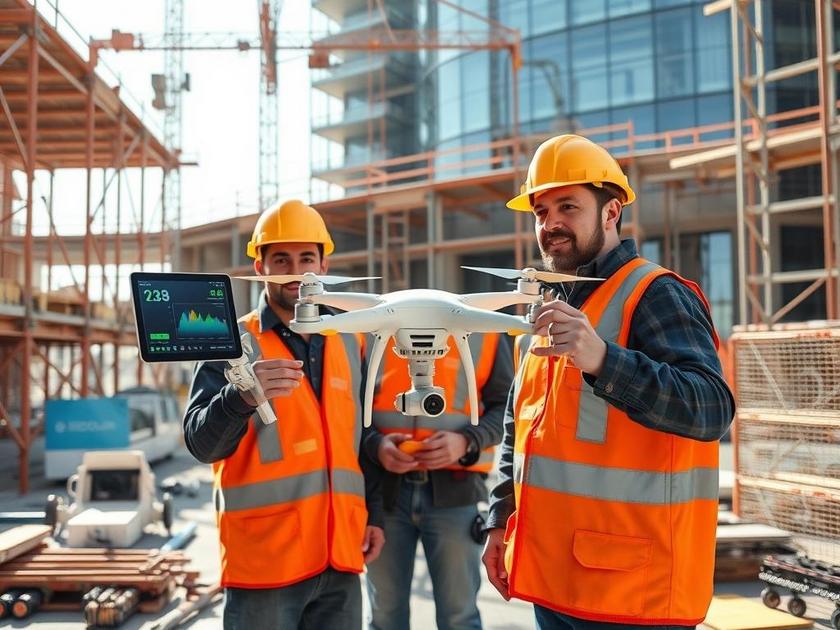 Automação de Agentes na Construção Civil para Eficiência e Segurança