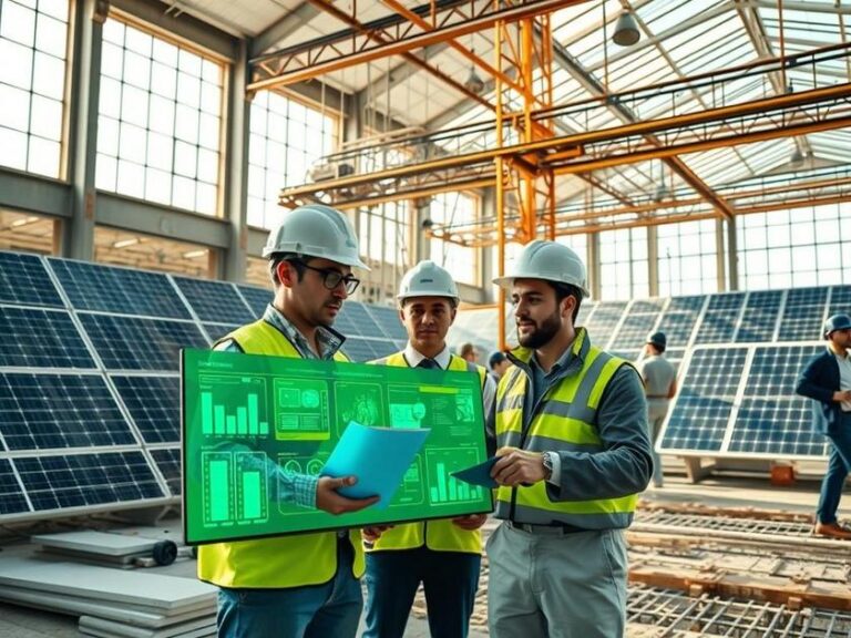 Construção Sustentável com Apoio da IA para Agentes