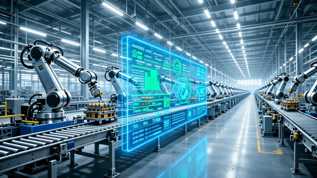 Fábricas Autônomas com IA para Gestão Eficiente