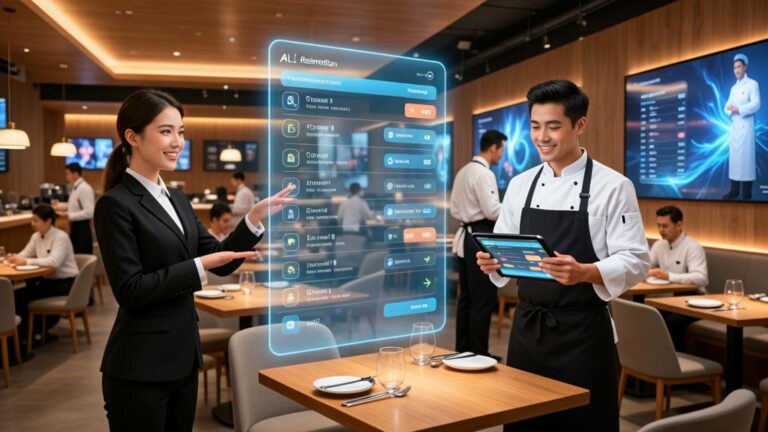 Atendimento com Agentes de IA em Restaurantes