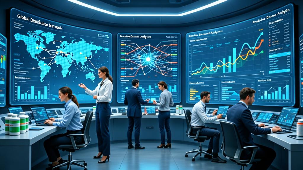 Otimização de Cadeias de Suprimentos Farmacêuticos com IA